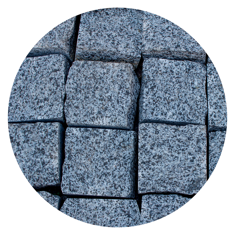 Брусчатка колотая покостовка